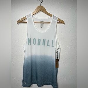New with Tags Men's NOBULL Tank‎ multicolored with rounded neckline sleeveless